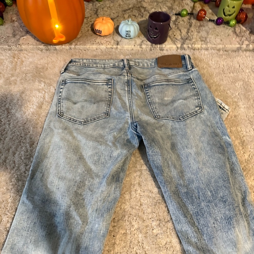 American Eagle ripped jeans